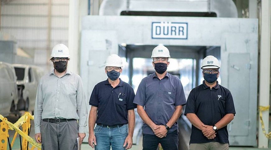 Dürr installs first automatic painting line in Uruguay